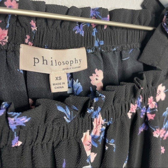 ❤️ SALE NWT Philosophy Floral Blouse - Picture 7 of 8